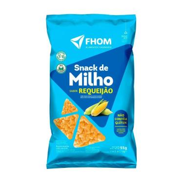 Imagem de Snack de Milho Fhom Sabor Requeijao 55g