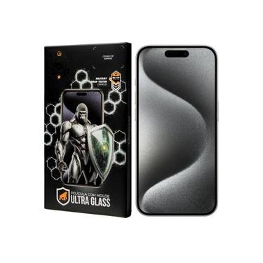 Imagem de Película para iPhone 15 Pro - Ultra Glass - Preta - Gshield