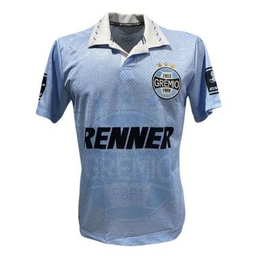Imagem de Camisa Masculina Retrô Grêmio Celeste 1995 Renner-Feminino