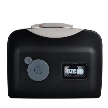Imagem de ezcap230 Player de Cassetes USB Conversor Tape-to-MP3 Portátil com Fones Ouvido Alto-Falante Integrado Microfone Gravador Voz Suporta AM FM Som Superior Uso Padrão Compacto