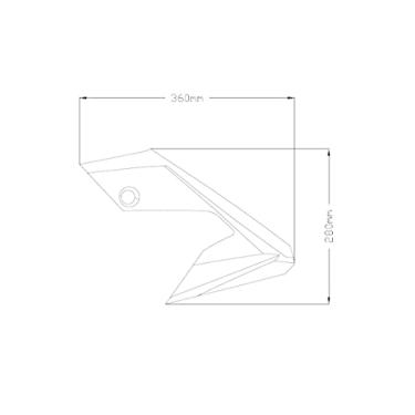 Imagem de Puig Kits de desflexores baixos. BMW R1200GS 17-18 C/Clear