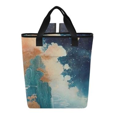 Imagem de Joitme Lancheira grande masculina Fairyland Painting Fantasy Mochila impermeável Cooler 36 latas Mochila refrescante