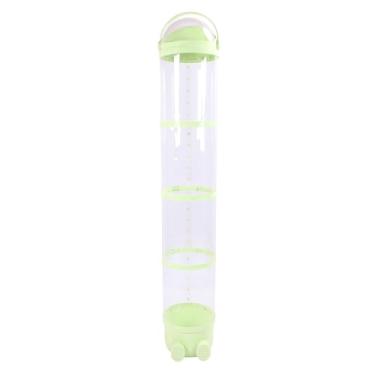 Imagem de Zerodis Tubo de Armazenamento de Animais de Pelúcia, Grande Transparente de 162 Cm, Organizador de Brinquedos de Pelúcia, Balde de Exibição Com Luzes Ajustáveis, Torre de Armazenamento de (Verde)