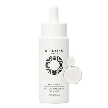 Imagem de Nutrafol Women's Hair Serum, Supports Visibly Thicker and Stronger Hair, Vegan, Lightweight and Fast-Absorbing - 1.7 Fl Oz, 1 Bottle - 1.7 Fl Oz, 1 Bottle