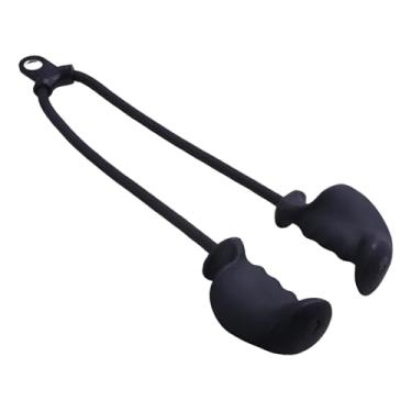 Imagem de Puxador Corda Tríceps Pegada Anatômica com Mosquetão Ideal para Academia Musculação Pega Ergonômica ORIGYM FITNESS