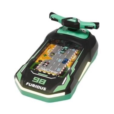 Imagem de Esquirla Volante de brinquedo educativo, jogo de simulação de direção de carro, para crianças a partir de 3 anos, presente de aniversário para meninos, Verde Recarregável