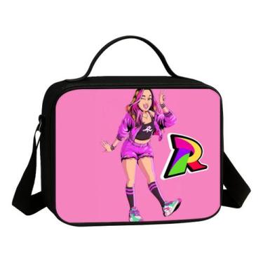 Imagem de Lancheira Termica Escolar Infantil Estampa Youtubers Os Rosa - Use Thu