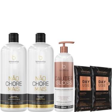 Imagem de Borabella Não Chore Kit 2x1 Litro + Cauter Gloss 500ml