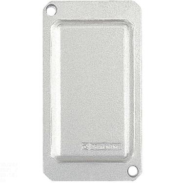 Imagem de Tampa Cega Para Condulete Tramontina Em Aluminio Estampado Tramontina