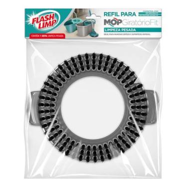 Imagem de Refil Esfregão Mop Giratório Fit Limpeza Pesada Flash Limp