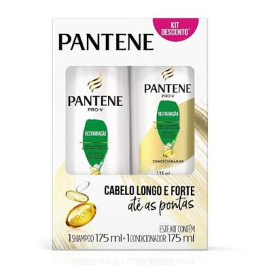 Imagem de Kit Shampoo + Condicionador Pantene Restauracao 175ml