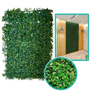 Imagem de Placa Painel Planta Artificial Buchinho Jardim Grama 40x60cm - CLICK H