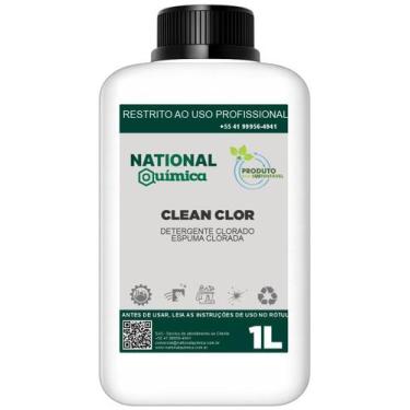 Imagem de Detergente clorado espuma clorada 1l - National Química