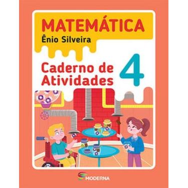 Imagem de Livro - Matemática - 4º ano - Caderno de Atividades - moderna