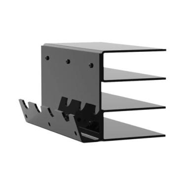 Imagem de Suporte Ergonômico De Acrílico Transparente De 3 Camadas Para Teclado 