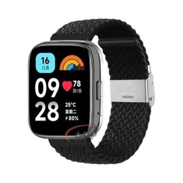 Imagem de Pulseira Elástica Trançada De 22mm Para Redmi Watch 3/5 Lite, Ajustáve