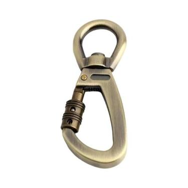 Imagem de Clipe De Cinto Para Cães Com Trava Automática E Anel Giratório, Acessó