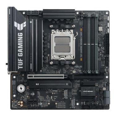 Imagem de Placa Mãe ASUS TUF GAMING B850M-E WIFI, AMD AM5, mATX, DDR5, Wi-fi 6E,
