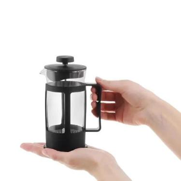 Imagem de Cafeteira Prensa Francesa 350ml  Vidro Borossilicato E Design Elegante