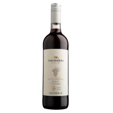 Imagem de Suco de Uva Premium Tinto Merlot Casa Madeira 750ml