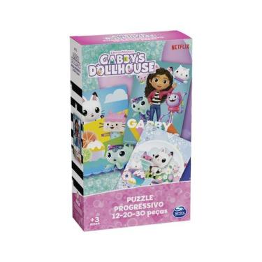 Imagem de Quebra cabeça casa mágica da gabby progressivo - grow 04371