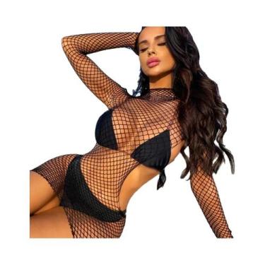 Imagem de Sexy oco fora arrastão vestido, Cobrir, Biquíni, Férias de verão, DS01
