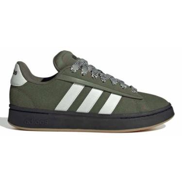 Imagem de Tênis Adidas Grand Court Alpha 00s Masculino, Verde, Branco, 44