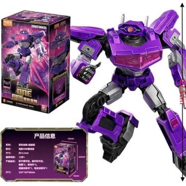 Imagem de Transformers Optimus Prime Megatron Shockwave Blocos De Montar Bonecos
