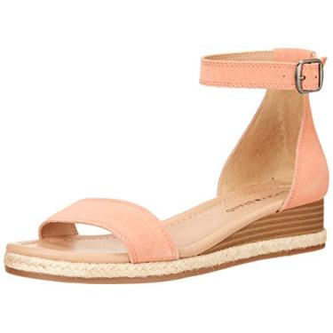 Imagem de Lucky Brand Sandália anabela feminina Westae, Argila Canyon, 9.5