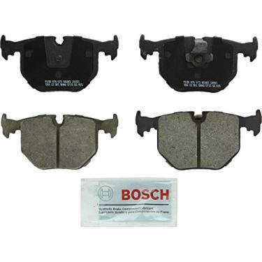 Imagem de Bosch BC683 QuietCast Conjunto de pastilhas de freio de disco de cerâmica premium para BMW selecionado 330Ci, 330i, 330xi, 525i, 525xi, 740i, 740iL, 750iL, M3, M5, X3, X5, Z4, Z8