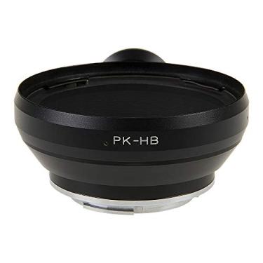 Imagem de Adaptador de montagem de lente Fotodiox compatível com lentes SLR Hasselblad V-Mount para corpos de câmera digital SLR Pentax K PK-Mount