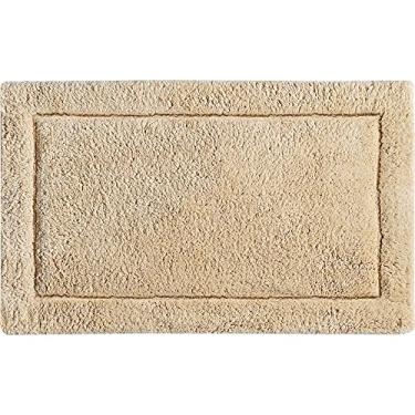 Imagem de Tapete De Banheiro Algodão Retangular Vizapi Kerala 45X65Cm Bege Avelã