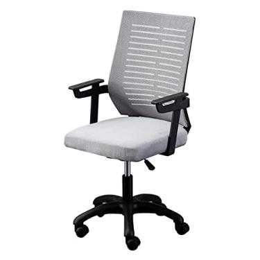 Imagem de cadeira de escritório cadeira de computador cadeira giratória cadeira de escritório assento de malha cadeira ergonómica cadeira de jogo cadeira de trabalho cadeira (cor: cinza) needed