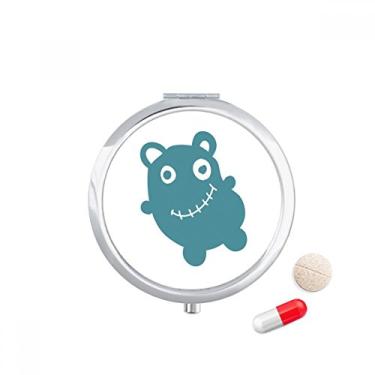 Imagem de Caixa de comprimidos de urso de criatura alienígena dispensadora de remédios