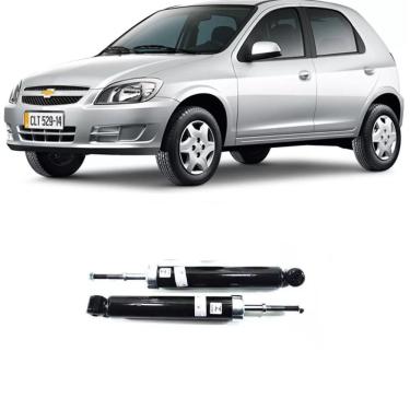 Imagem de Par de Amortecedor Traseiro Celta 2000 Até 2016