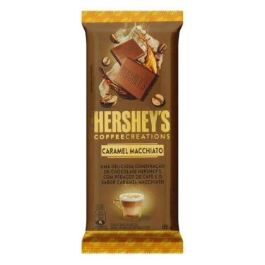 Imagem de Chocolate Hersheys Café, Caramel Macchiato, Barra 85g