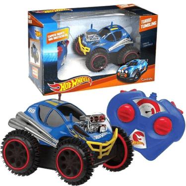 Imagem de Carrinho Controle Remoto Hot Wheels Turbo Tumbling Candide