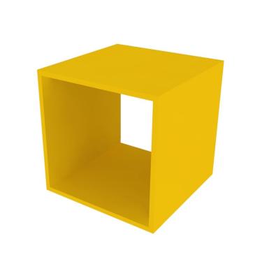 Imagem de Nicho Quadrado Cubo II Amarelo