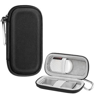 Imagem de Fintie Carrying Case for Kardia Mobile and Kardia Mobile 6L EKG Device Heart Monitor - Protective Hard EVA Shockproof Storage Portable Travel Cover Bag with Pill Organizer (Black)
