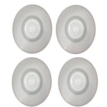 Imagem de Jogo Calota Roda Centro Kombi Clipper Diesel Branca