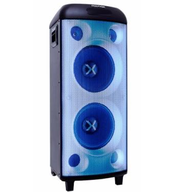 Imagem de Caixa de Som Amplificada Polyvox Torre XT-990 TWS Bluetooth Full Led 2000W