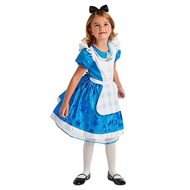 Imagem de Disney Alice Costume for Girls – Alice in Wonderland, Size 7/8 Blue