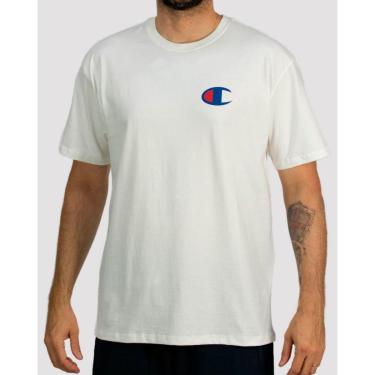 Imagem de Camiseta Champion Logo C Ink - Off White-Unissex