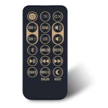 Imagem de Controle remoto de substituição para barra de som Klipsch Soundbar RSB-3 RSB-8 RSB-6 R4B R-4B RSB-11 RSB-14