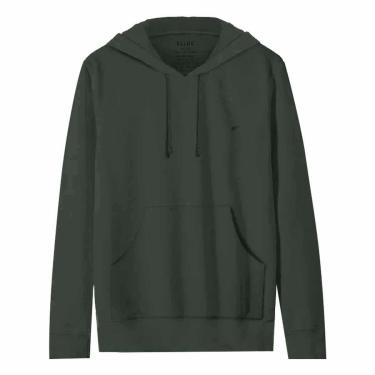 Imagem de Moletom Ellus Básico Easa Capuz Verde-Masculino