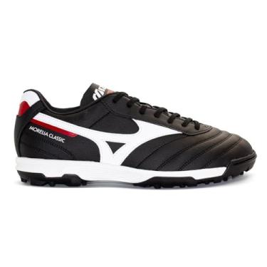 Imagem de Chuteira Society Mizuno Masculina Morelia Classic As Preto/branco/v 107678678-1019 38