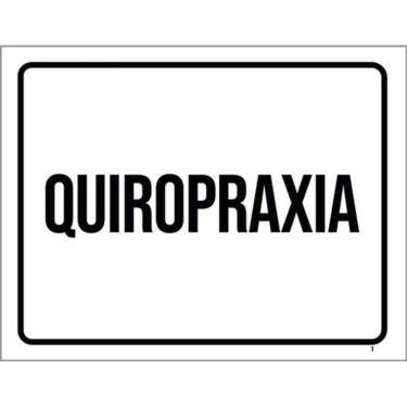 Imagem de Kit 5 Placas Quiropraxia Setor 36X46