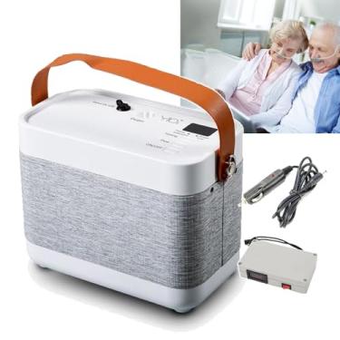 Imagem de CNAOHGHN PortáTil De MáQuina De Ox, Mini Gerador, Equipamento DoméStico Ox, 3L/5LGerador,90% Uso En Carro E Viagens,Com Bateria