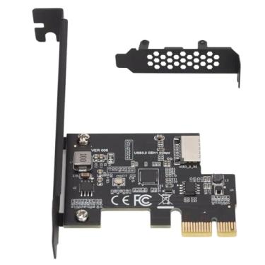 Imagem de Placa de expansão PCI-E para USB3.2 GEN1 Adaptador ASM1042A tipo E para computador
