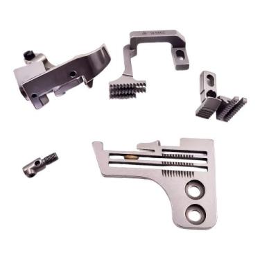 Imagem de Conj Overloque Pegasus Calcador Chapa Dente Bitola M752-17 - Personali
